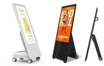 Outdoor Movable LCD Digital Poster