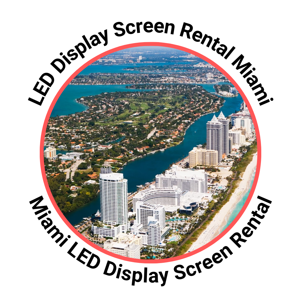 LED Display Screen Rental Miami