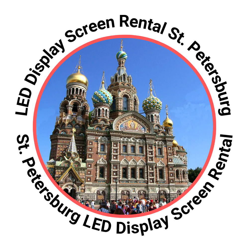 LED Display Screen Rental St. Petersburg