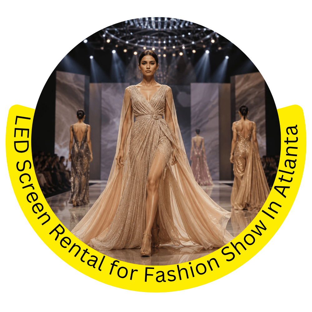 LED Screen Rental for Fashion Show